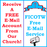 Receive A Free E-mail Account From Our Church