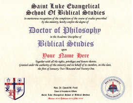 free phd in biblical studies